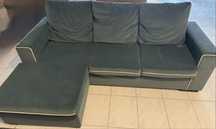 Sofa com chaise long reversivel