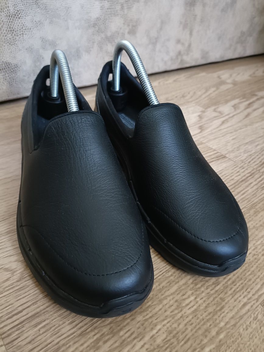 Мокасини Кросівки Сліпони Skechers 39р./25см. Шкіра.