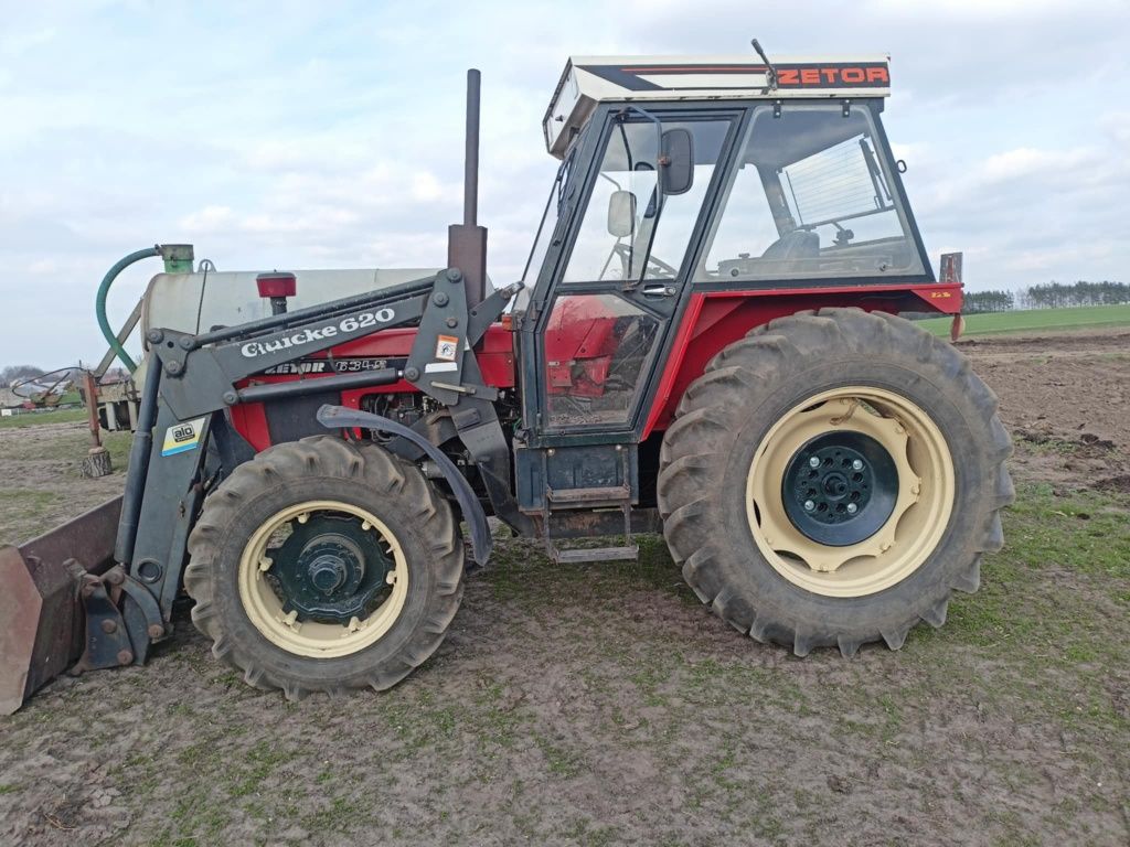 Zetor 6340 z turem i osprzętem