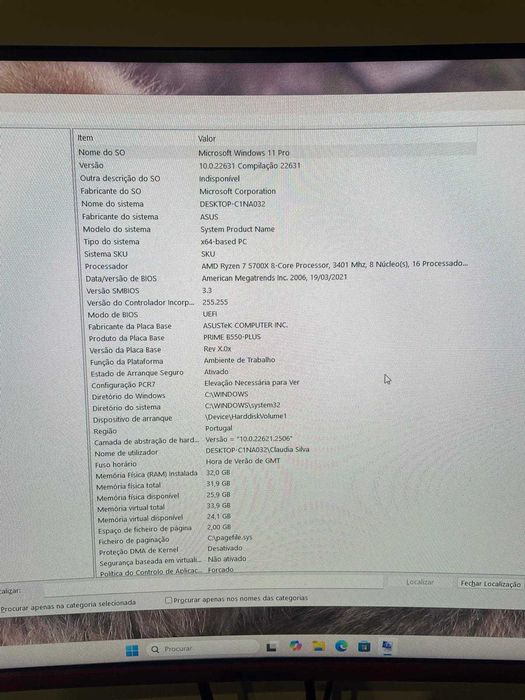 Pc Gamer / RYZEN 7 / RTX 4060 TI 16GB