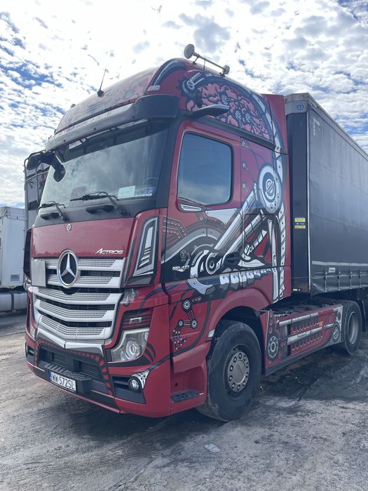 Mercedes Actros 1848 Giga Space z hydrauliką
