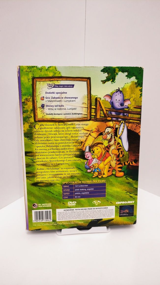 Kubuś Puchatek i Hefalumpy DVD