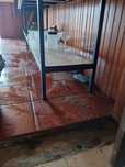 Bancada 4m de compr 80cm de altura, tampo de 90c