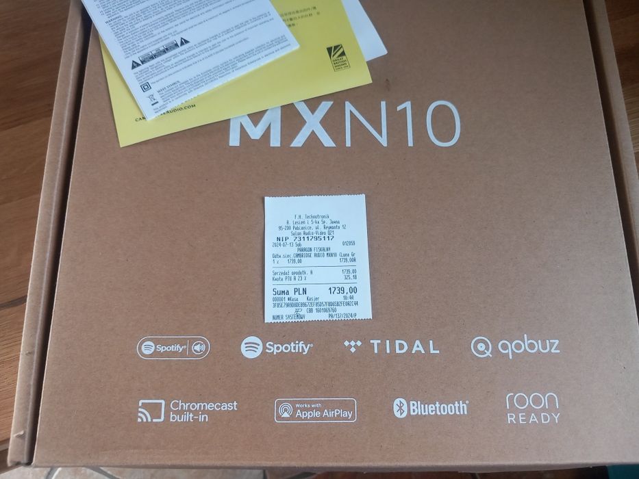 Streamer sieciowy z DAC Cambridge Audio MXN10 na gwarancji