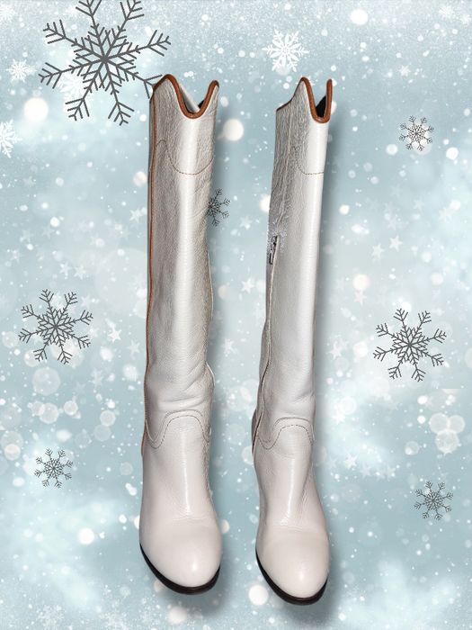 Чоботи шкіряні, натуральні 40 р.