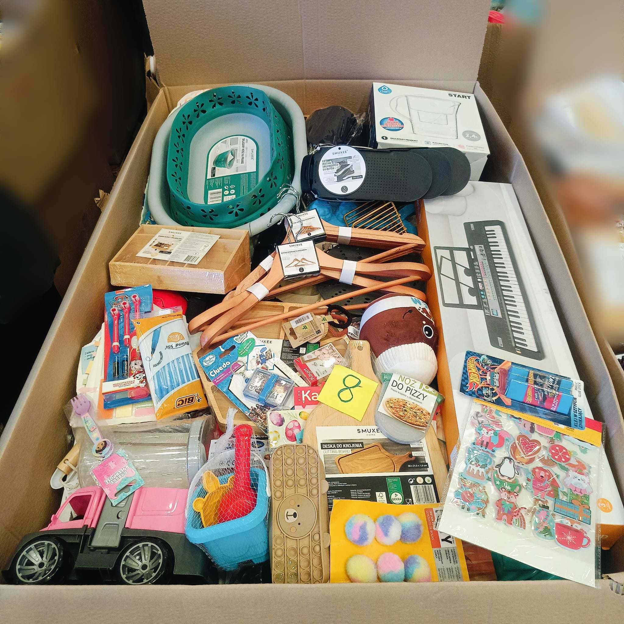 HIT! Duże paletoboxy/palety mix pełne towaru. Idealne do odsprzedaży!