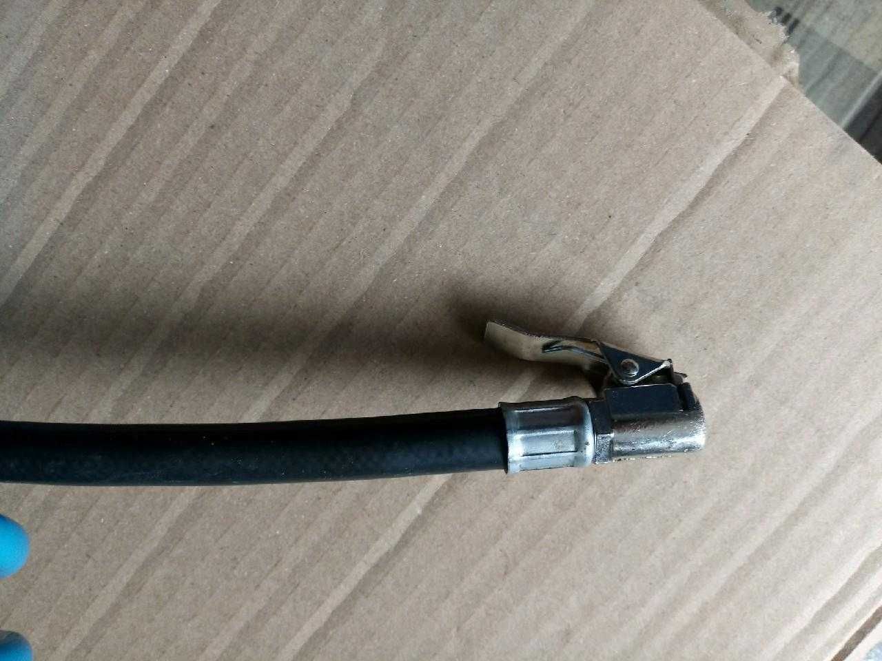 Pistolet z manometrem + przewód do sprężarki kompresora