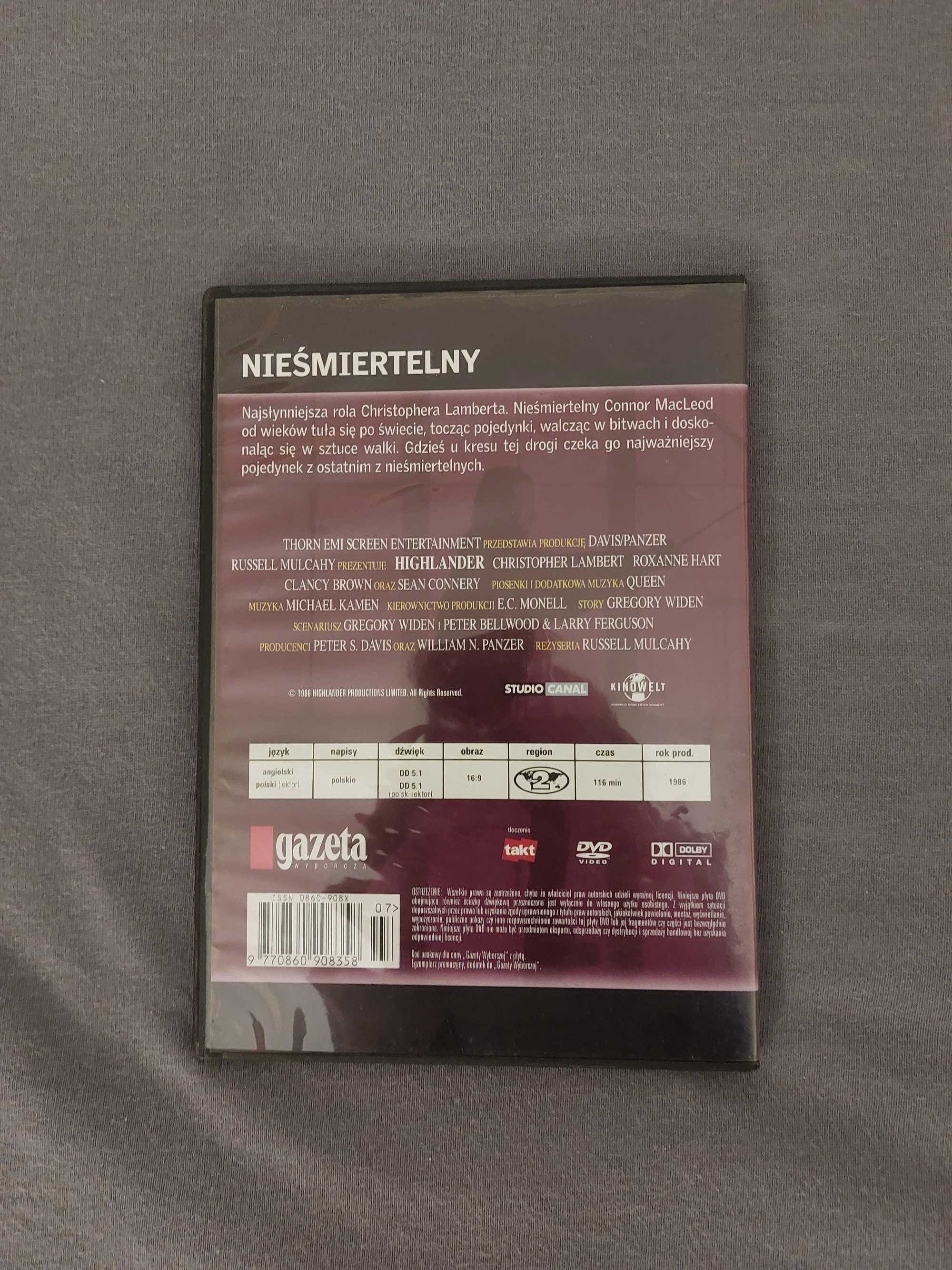 Nieśmiertelny DVD PL Stan IDEALNY