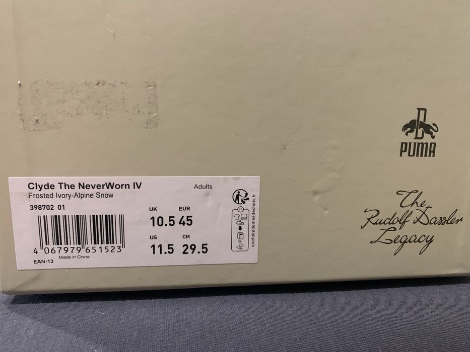 Puma Clyde the NeverWorn 4