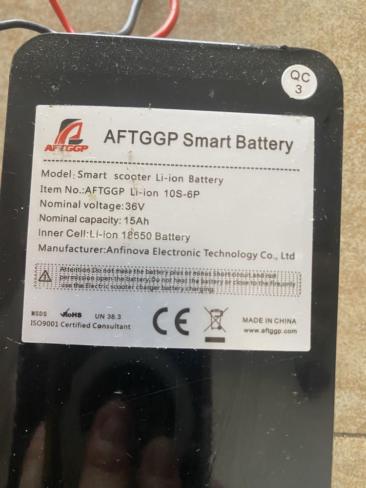 Akumulator motus scooty 10