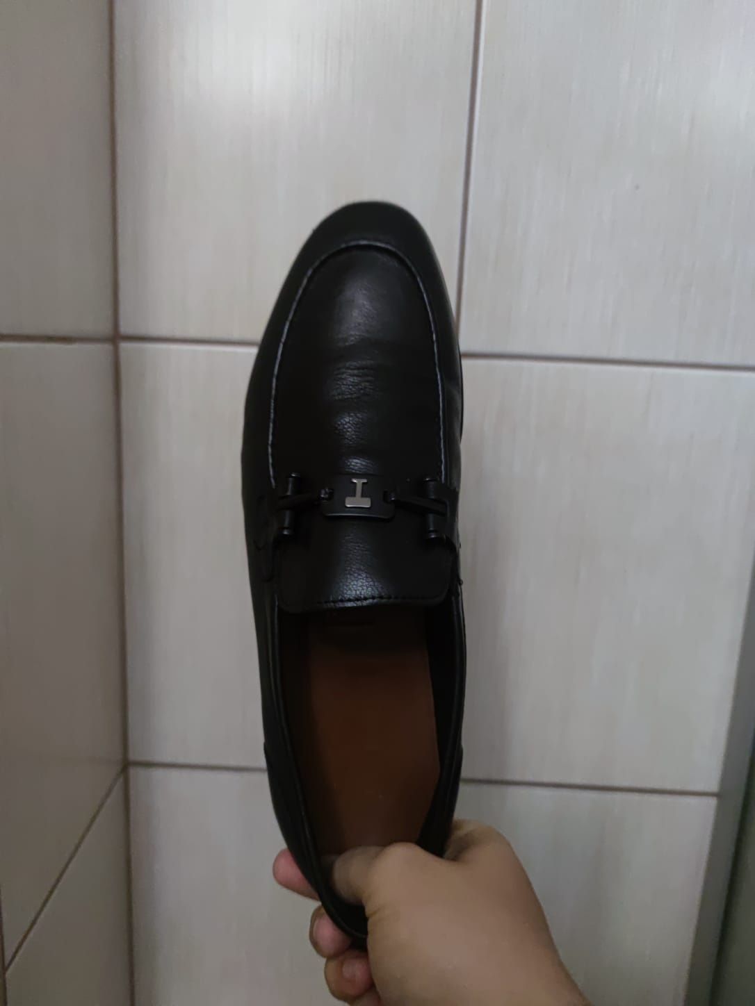 Buty obuwie 42 mokasyny John Bourane czarne włoskie letnie eleganckie