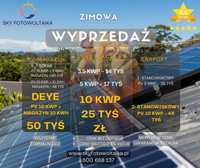 Fotowoltaika 10 kWp za 25 tyś zł brutto Oferta do wyczerpania zapasów