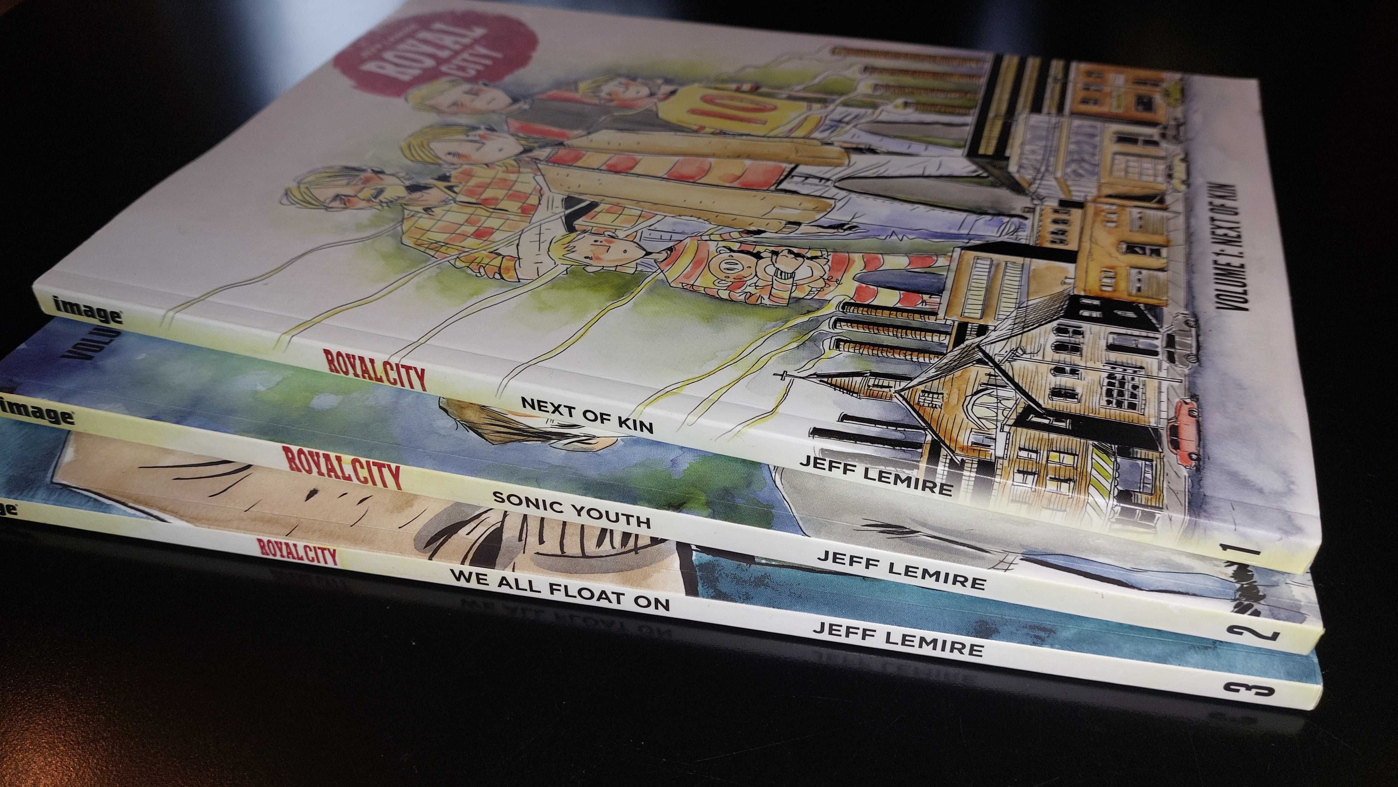Jeff Lemire - Royal City Vol 1-3 komiks po angielsku / English