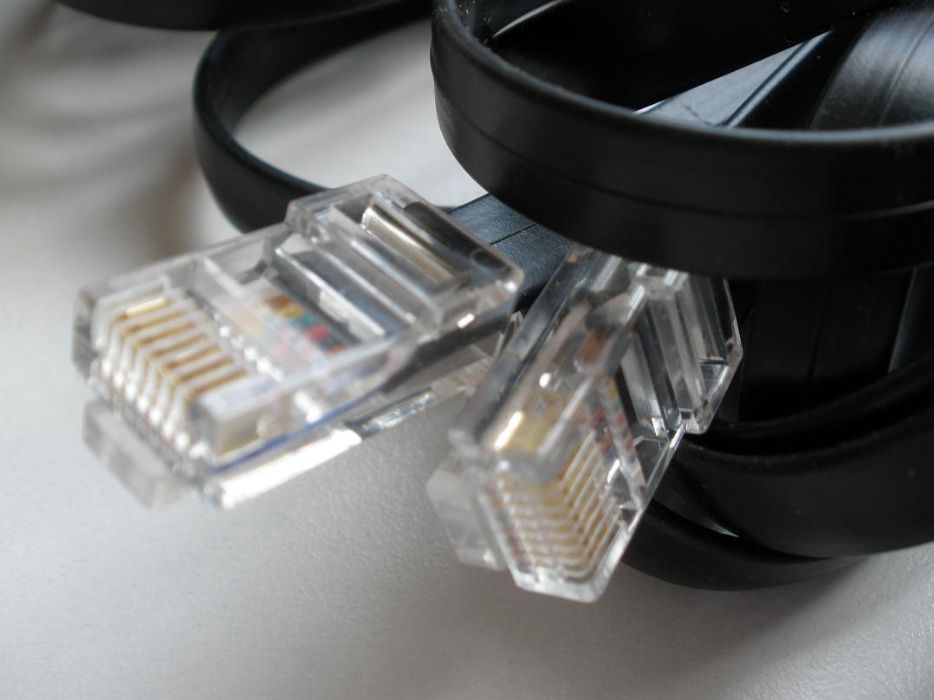 Патч корд RJ45 плоский LAN сеть кабель Ethernet