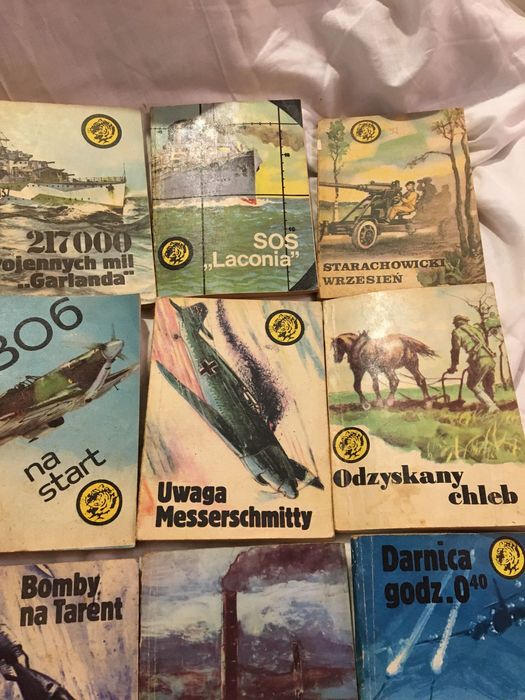 Seria z żółtym tygrysem, 1986 r, 12 szt