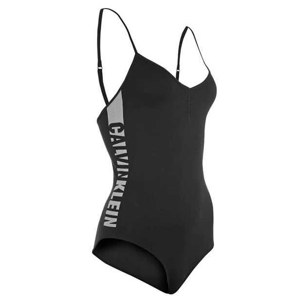 CALVIN KLEIN Logo Nowe Body Damskie Bodysuit Roz S-M-L Oryginalny 100%