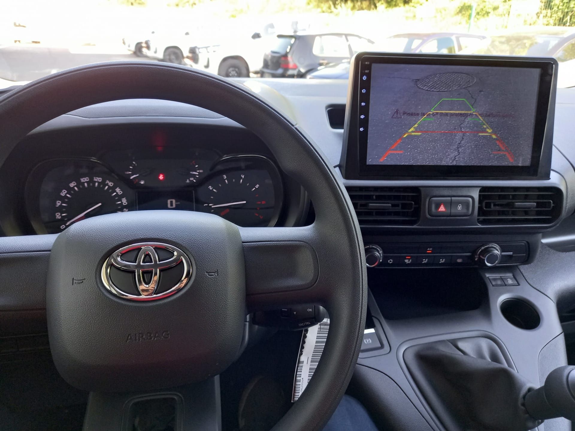 Rádio Toyota City Partner Berlingo Combo Android GPS Bluetooth USB