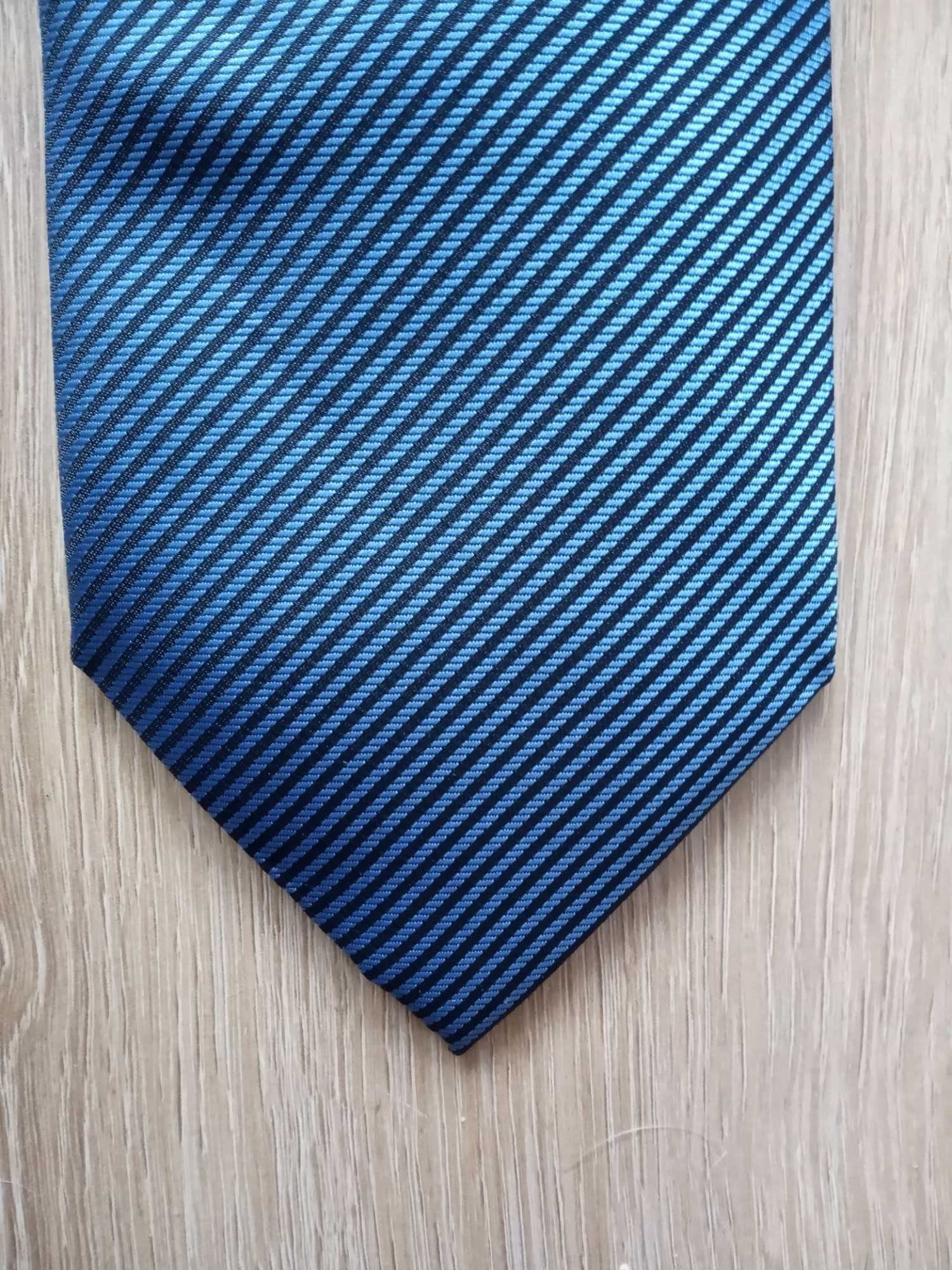 Krawat męski szeroki nowy