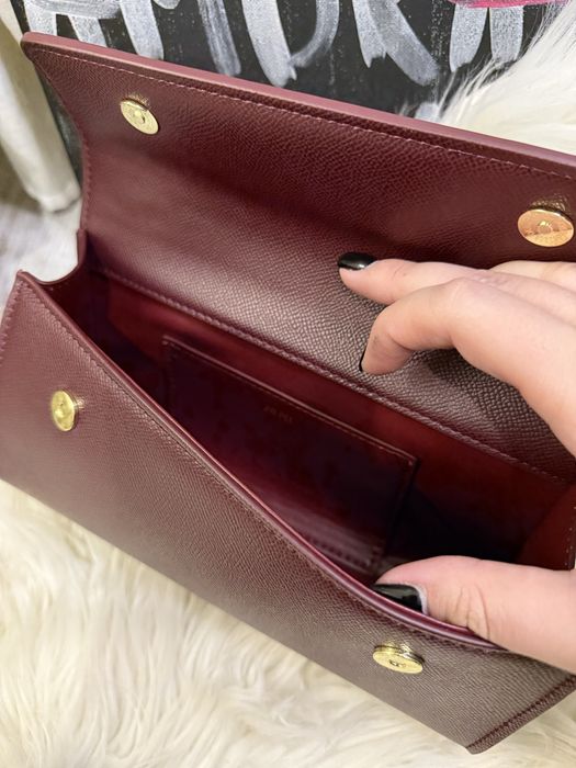 Сумка бургунді jw Pei з пильником