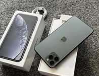 Iphone 11 pro max Space grey 64GB 74% Baterii z pudelkiem