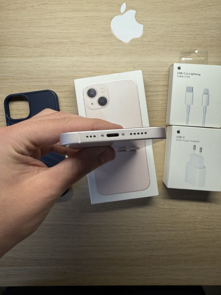 iPhone 13 128gb różowy bateria 100% komplet