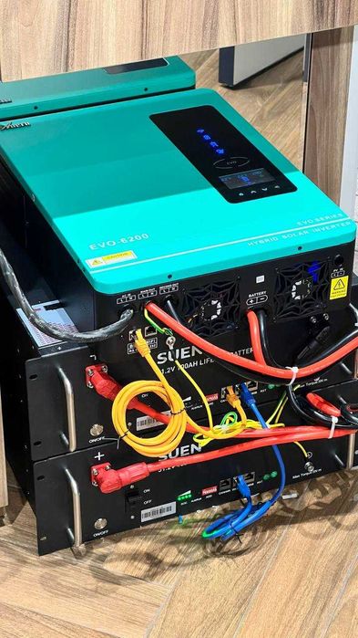 Безперебійне живлення Комплект Anern 6.2kw| Сонячні панелі|LiFEPO4 ОПТ