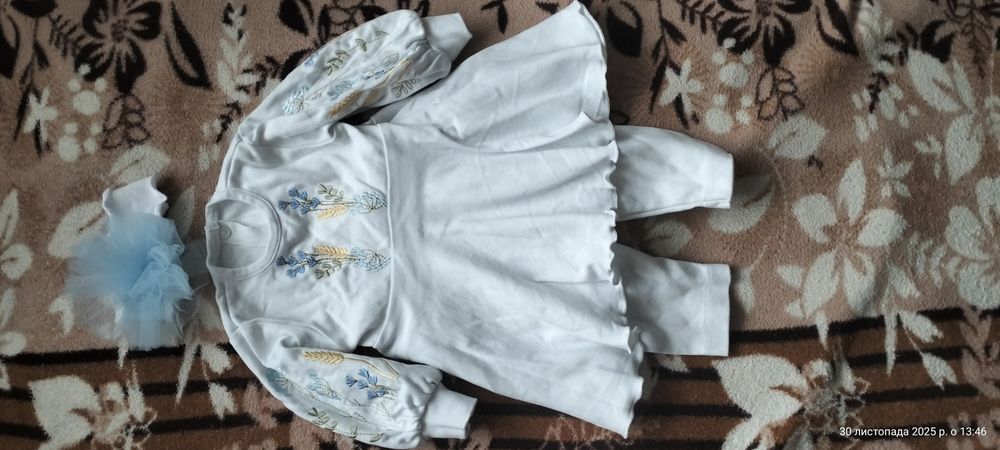 Костюмчик для хрещення дівчинки