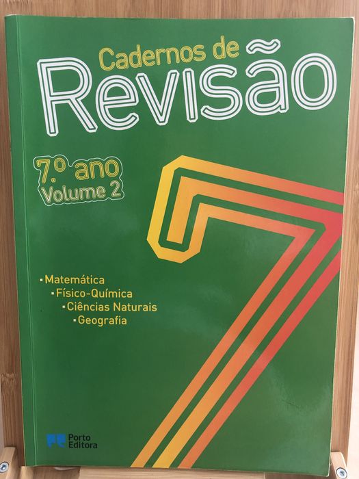 Cadernos de Revisão 7.º ano  Volume 2