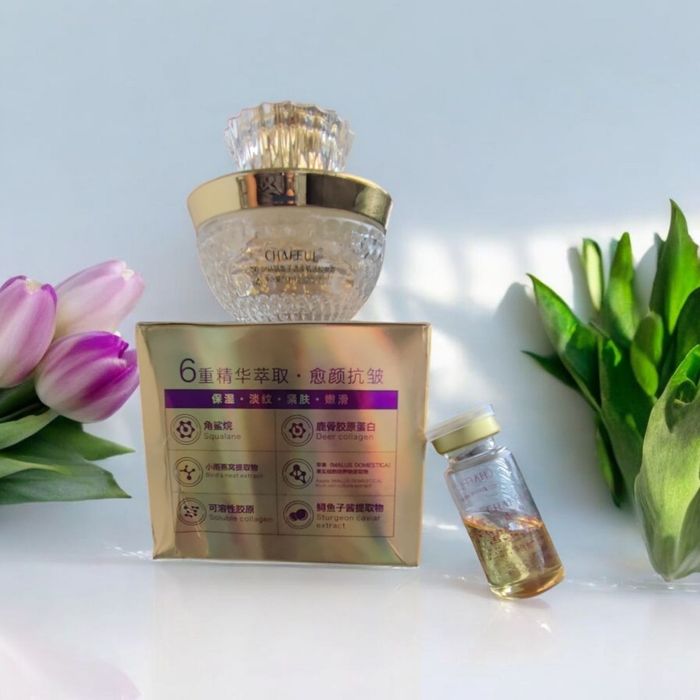 Krem CHAFFUL • Kolagen + Kawior • Ujędrniający • 50 ml