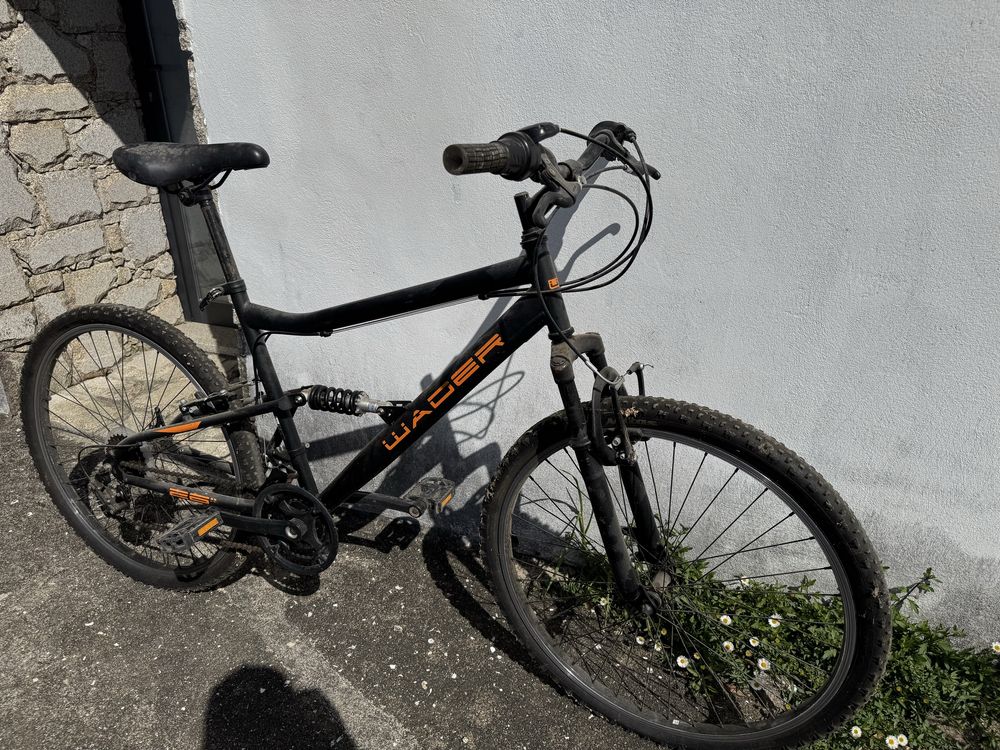 Bicicleta para desocupar