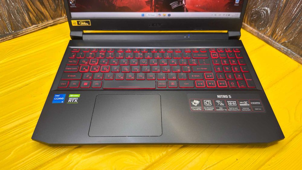 Потужний Геймерський Ноутбук Acer Nitro 5 AN515-57 /RTX 3050 TI 4 GB