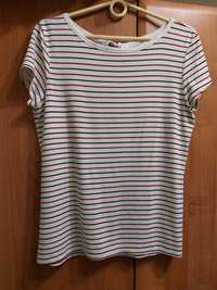 T-shirt koszulka bluzka Orsay, rozmiar S, paski