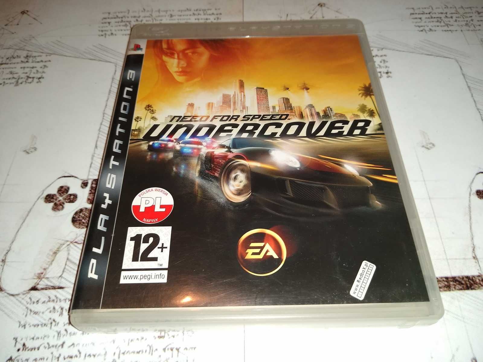 Need For Speed Undercover Ps3 polska wersja bez rys