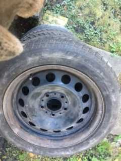 4 Колеса від BMW (зима) GoodYearM+S 205/55 R16 + диски +ковпаки