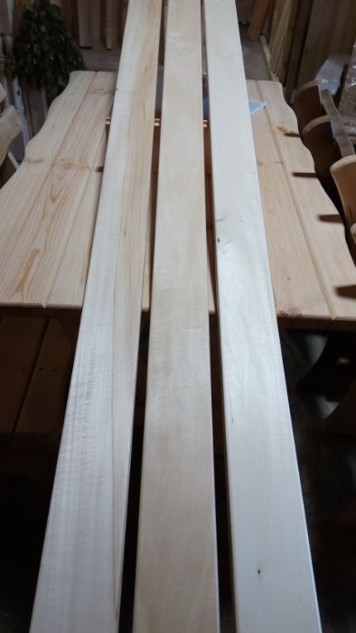 Лежак Полок Липа 1-й Высший сорт Т/Ш 22х80мм, 22х100мм.