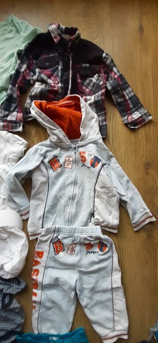 Paka ubrań dla chłopca w roz 74-80