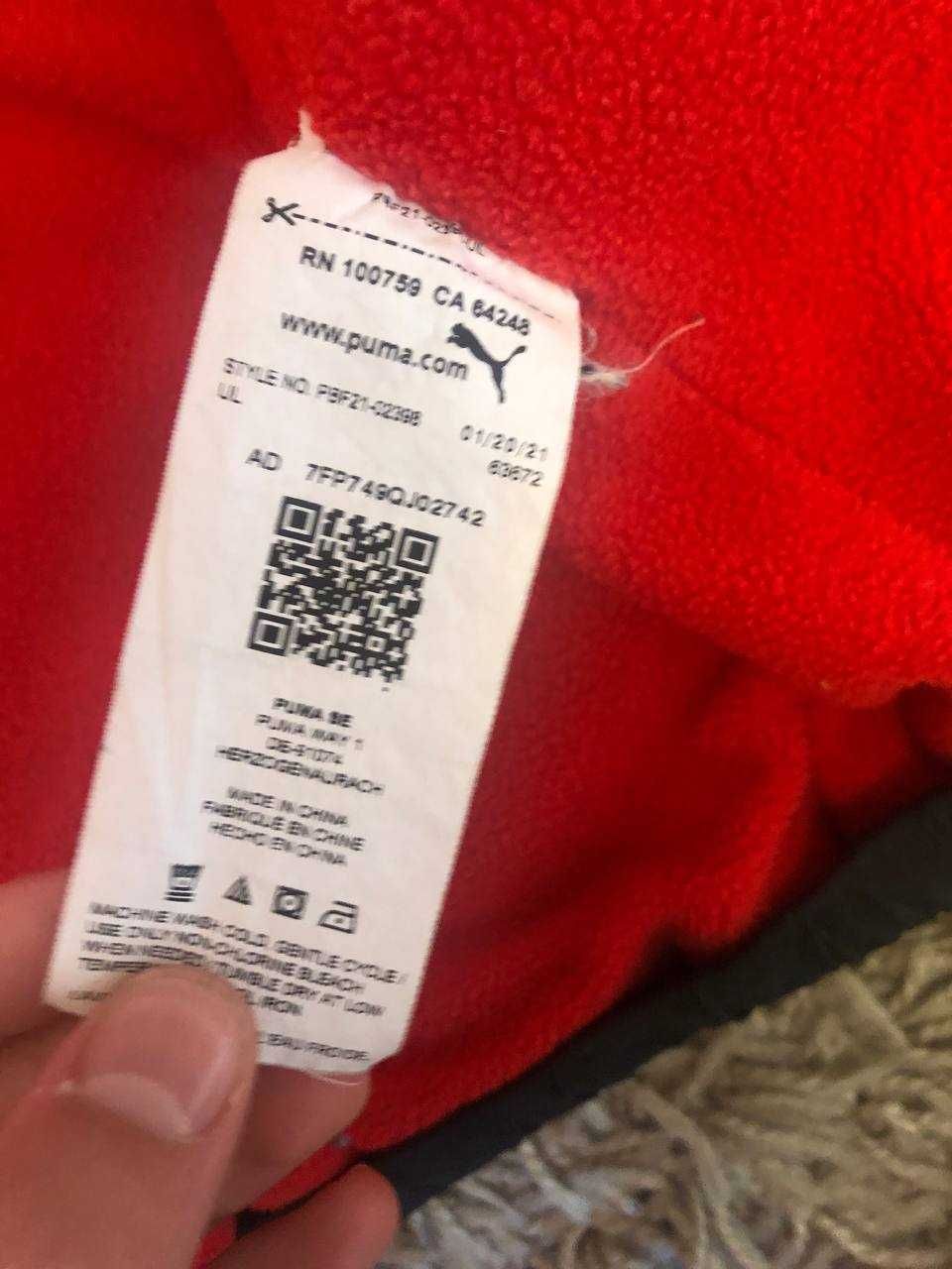 куртка puma на зиму та холодні дні весни
