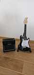 Kit - A mini junior guitarra eléctrica 3/4 LA com mini amplificador