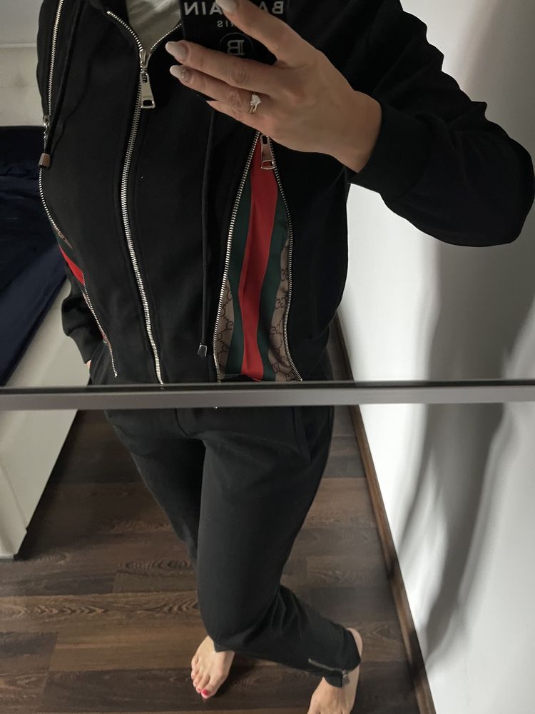 Komplet dresowy czarny GG