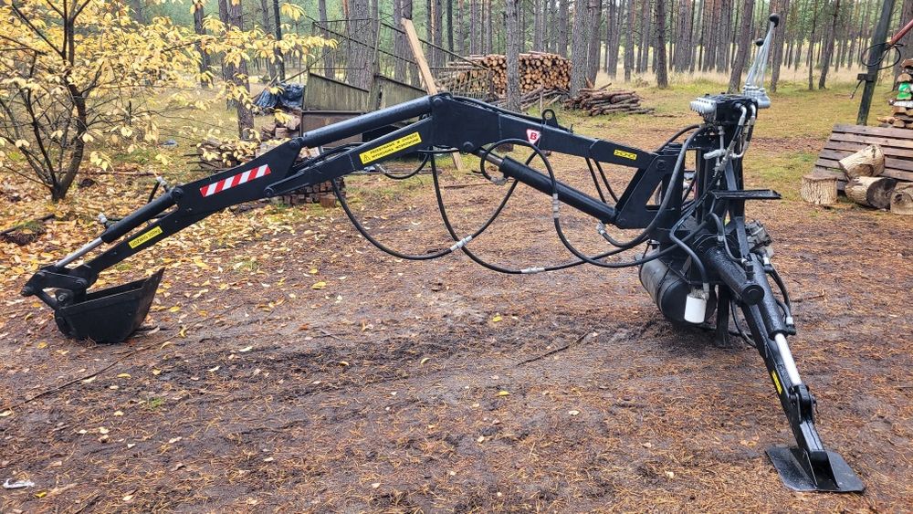 Ładowacz Mikrus 1B koparka do ciągnika ( nie troll skrzat cyklop )