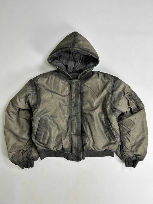 NO FAITH STUDIOS NFS dirty куртка бомбер MA-1 капюшон курточка зіпка