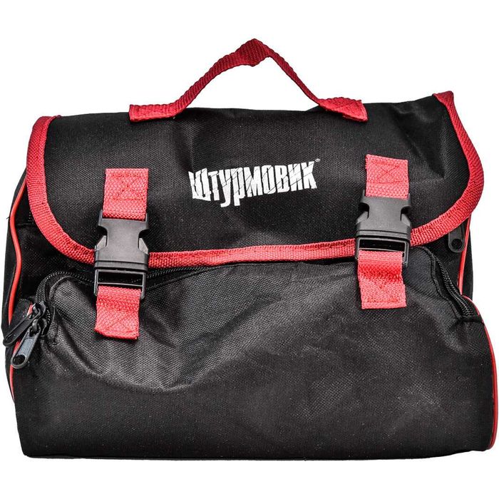 Двухцилиндровый автокомпрессор Штурмовик АС-72/300Вт с зажимами АКБ