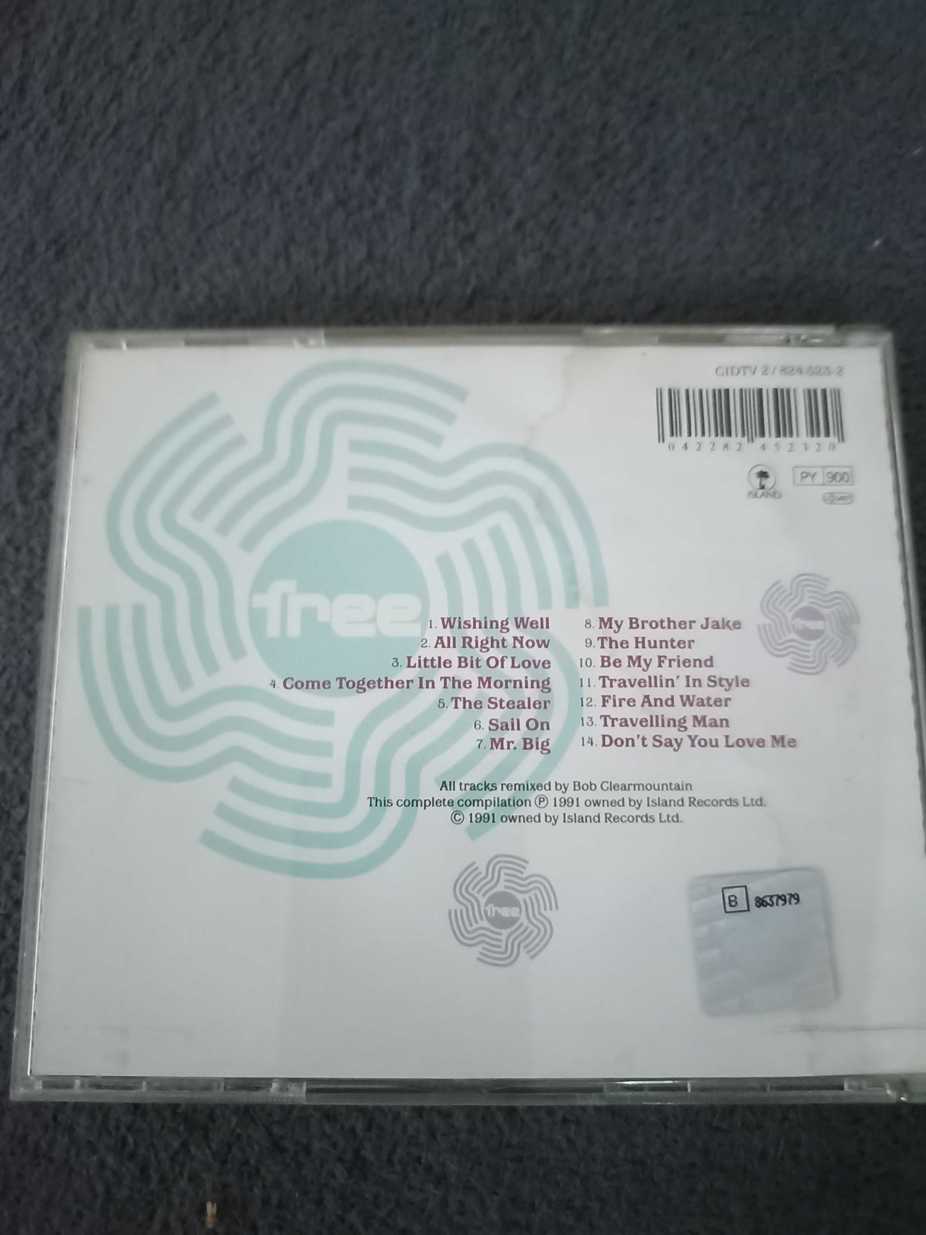 Płyta CD The Best of Free All Right Now