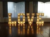 Napis LOVE LED okazja