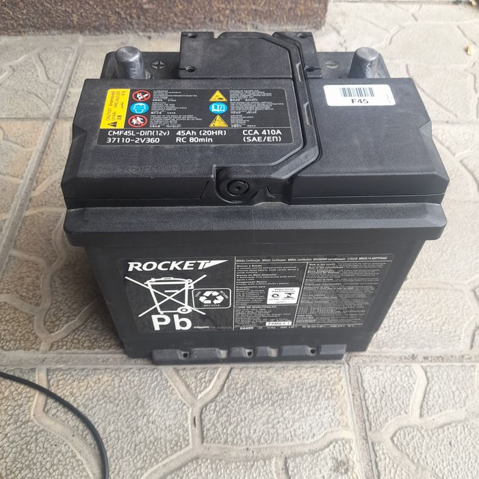 Інвертор,Акумулятор автомобільний 12в, 45 Ач