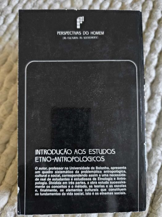 Livro "Introdução aos Estudos Etno-Antropológicos" Bernardo Bernardi