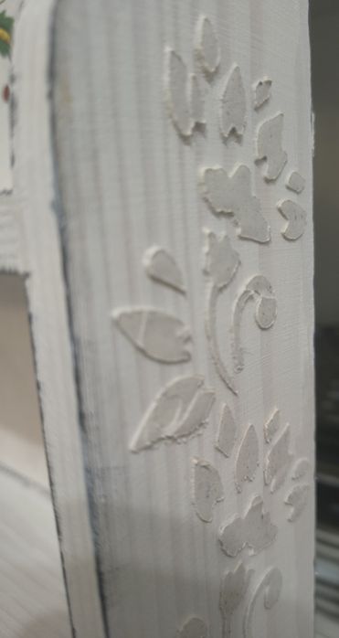 Półka decoupage dekoracja