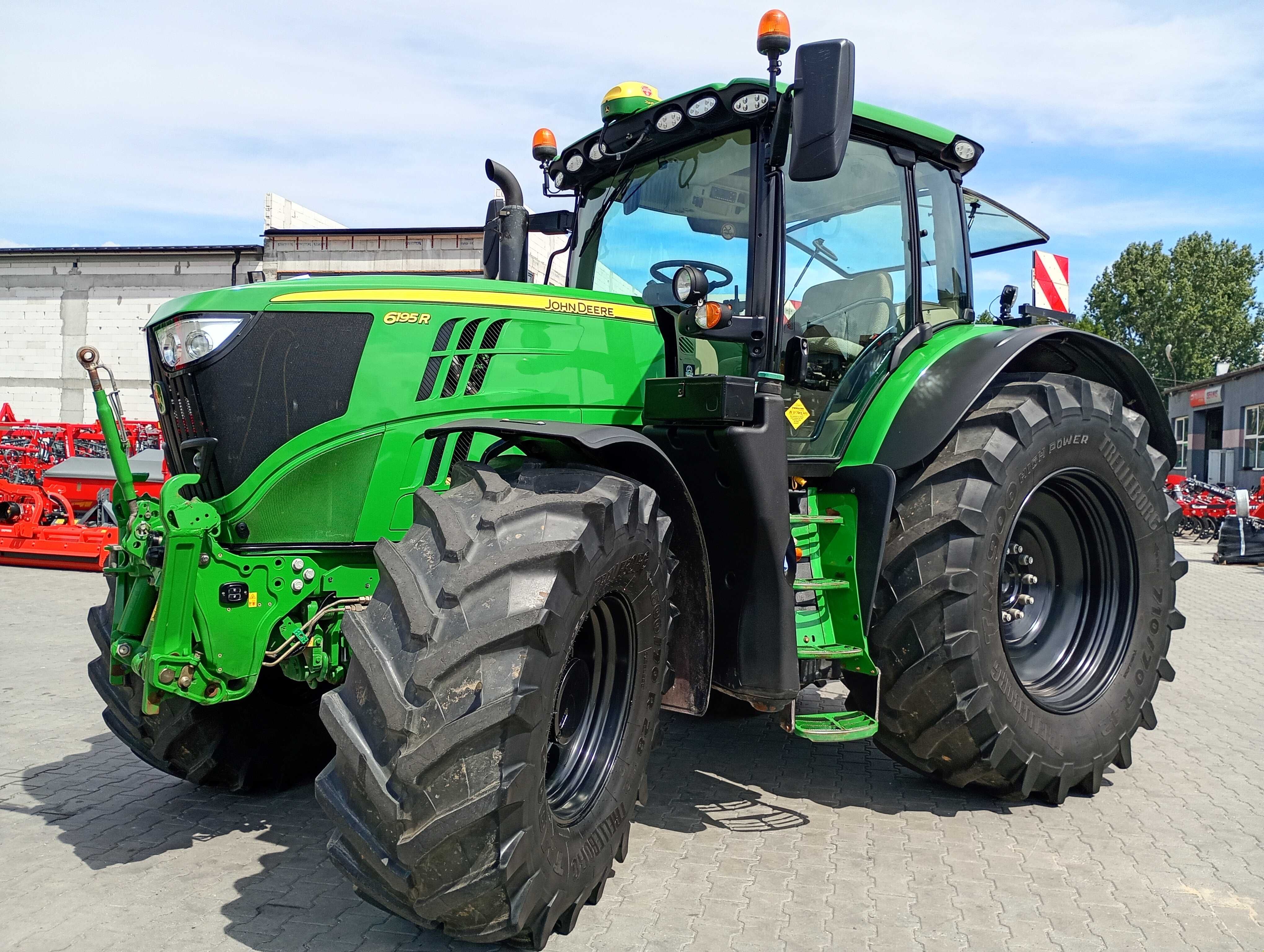John Deere 6195R Ultimate Edition + SF6000 Command Pro, Niemcy 5524 h