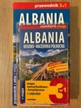 Albania, Kosowo, Macedonia Północna przewodnik, atlas i mapa