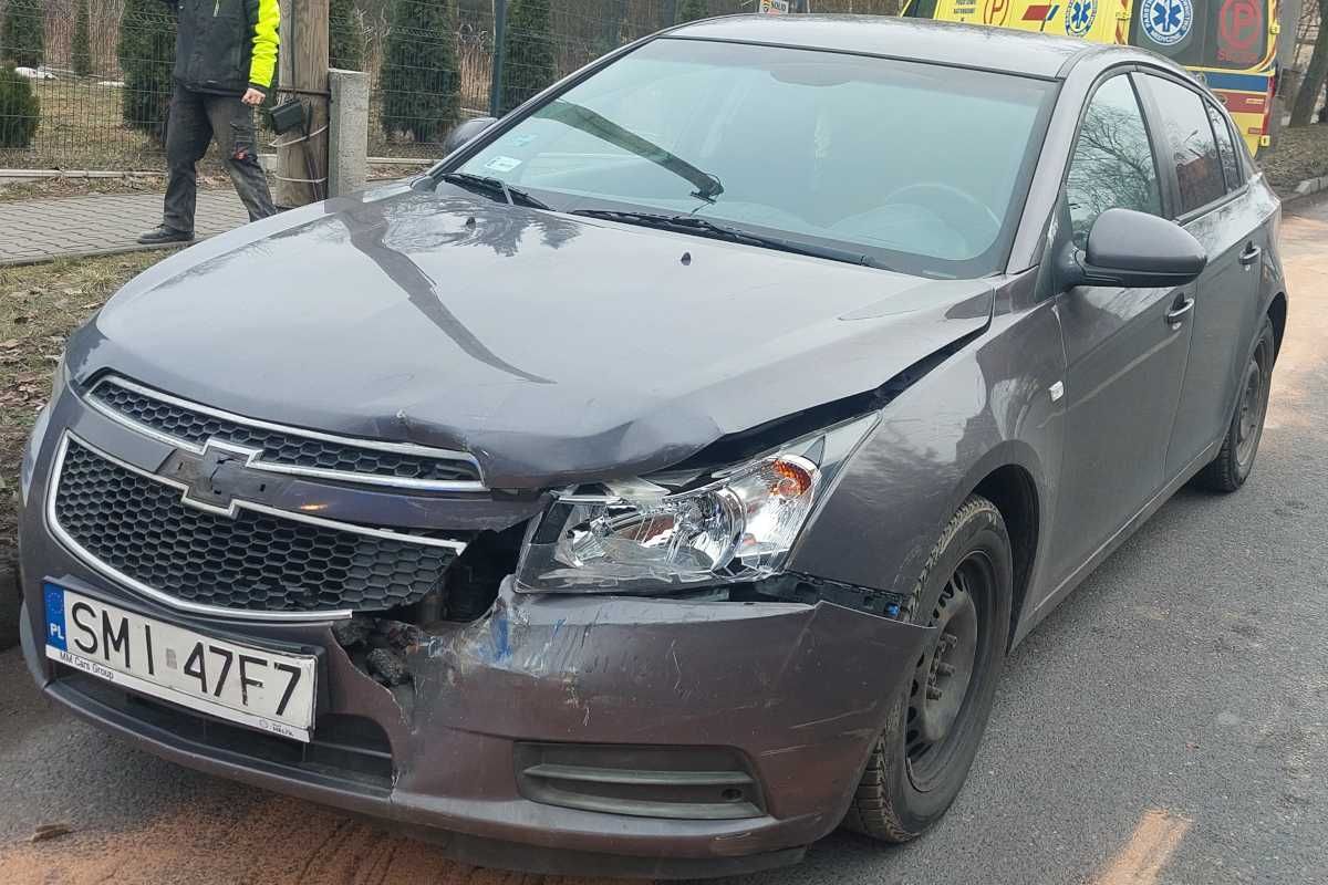 Chevrolet Cruze 1,8 benz+LPG 2012 pierwszy właściciel- uszkodzony